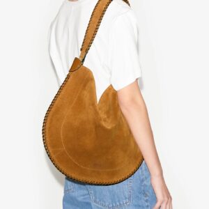 Tasche OSKAN HOBO SOFT in Cognac, ISABEL MARANT