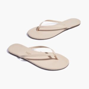 Flip Flops LILY NUDES in Cream, TKEES