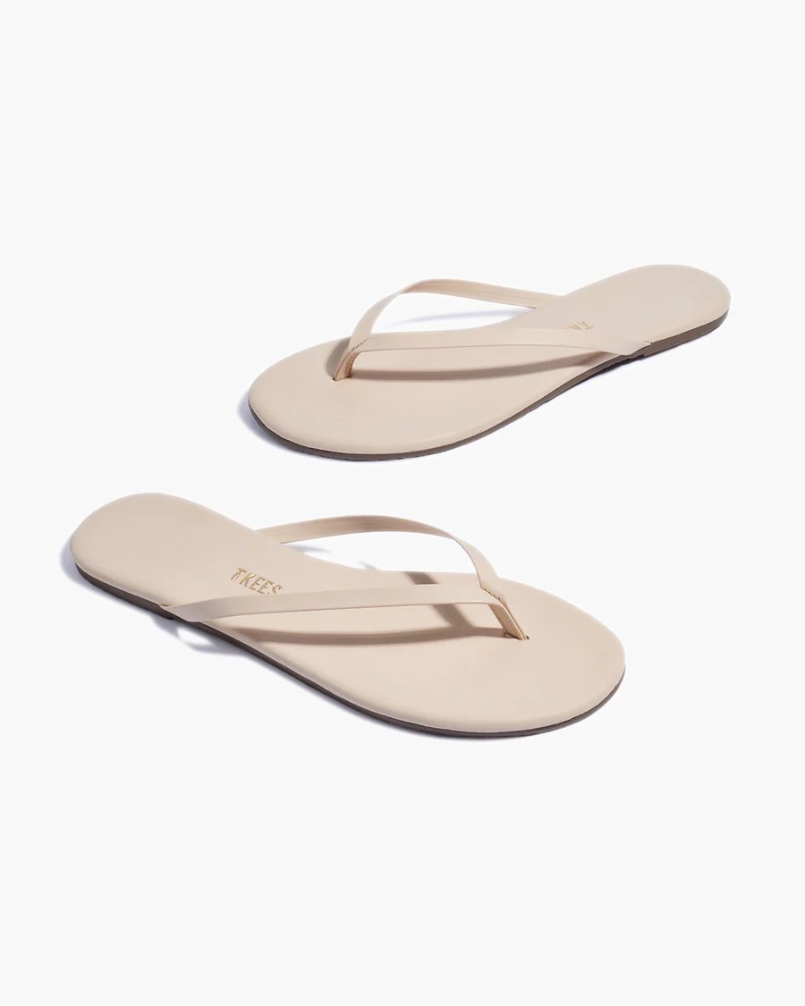 Flip Flops LILY NUDES in Cream, TKEES