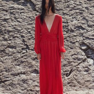 Kleid RIVIERA in Poppy Red, Envelope 1976,