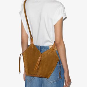 Tasche TAMPA Mini in Cognac, ISABEL MARANT