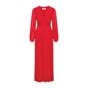 Kleid RIVIERA in Poppy Red, Envelope 1976,