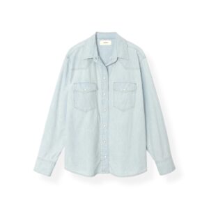 Bluse GRIFFEN in Air Blue