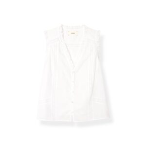 Bluse LOUISE in White, XIRENA x Léa Meylan