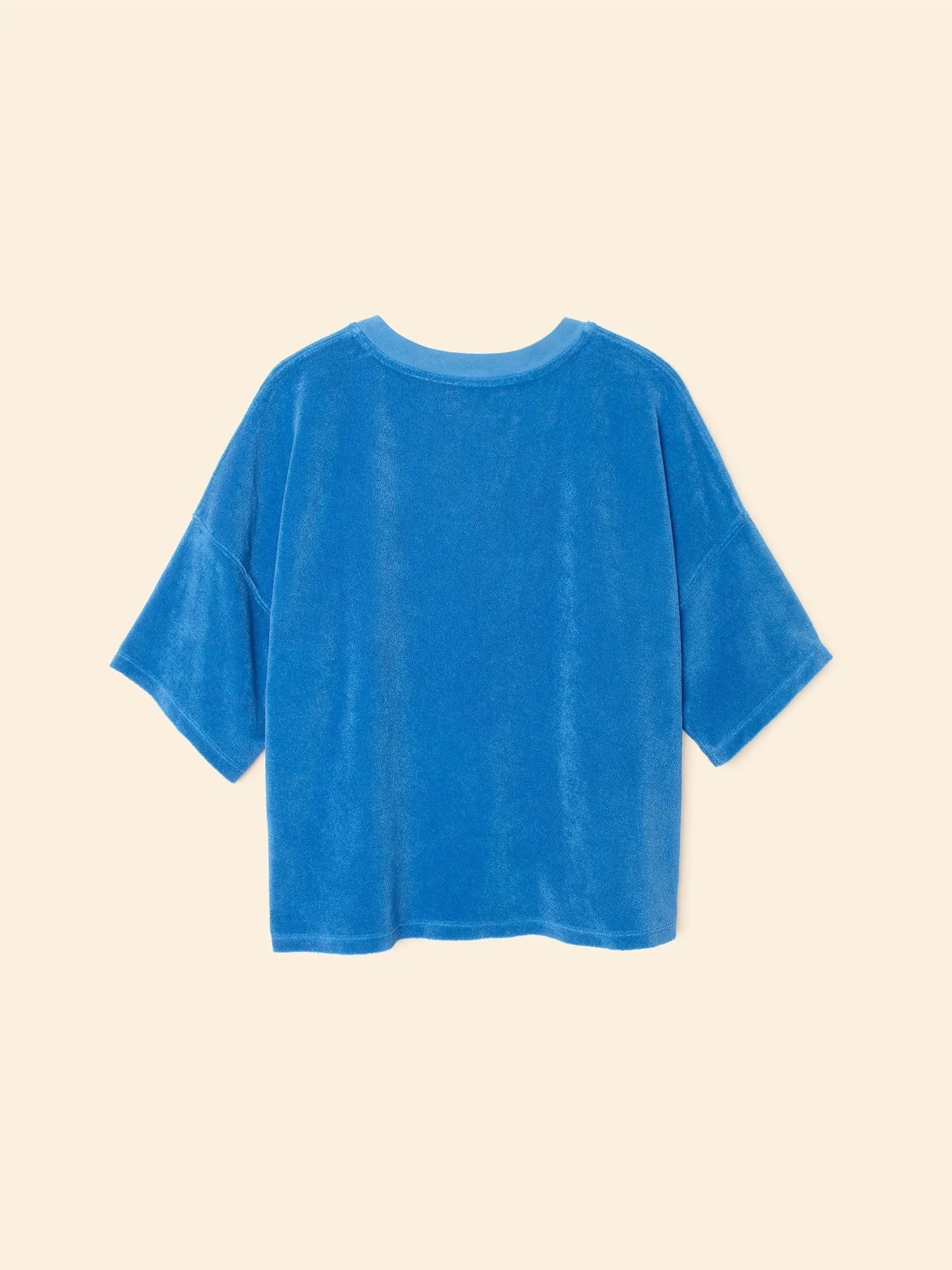Sweatshirt Roe Terry in Fiji Blue, Xirena,