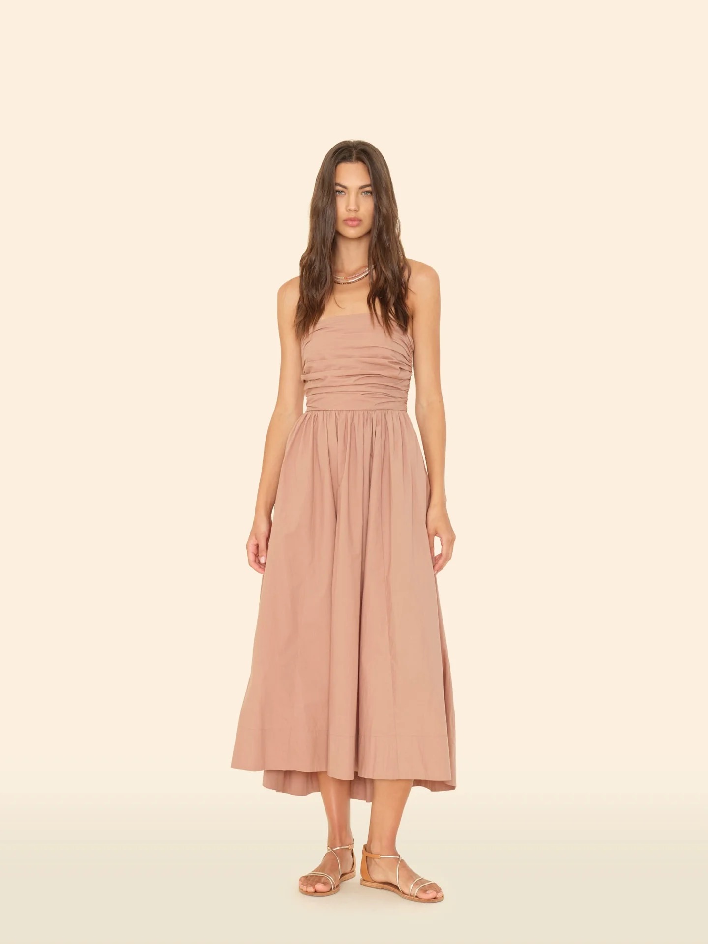 Kleid CLEA in Cappuccino, XIRENA