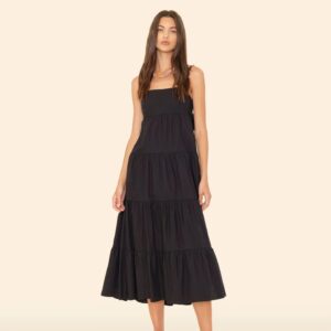 Kleid HAZEL in Black, XIRENA