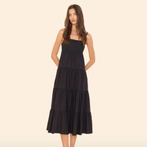 Kleid HAZEL in Black, XIRENA