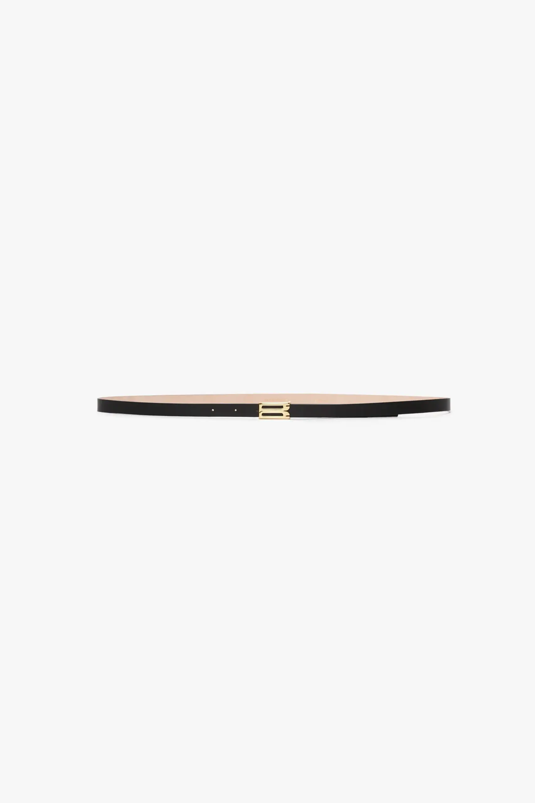 Micro Frame Belt In Black Leather, VICTORIA BECKHAM,
