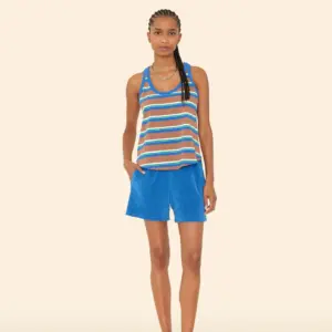 Short Shayden Terry in Fiji Blue, XIRENA
