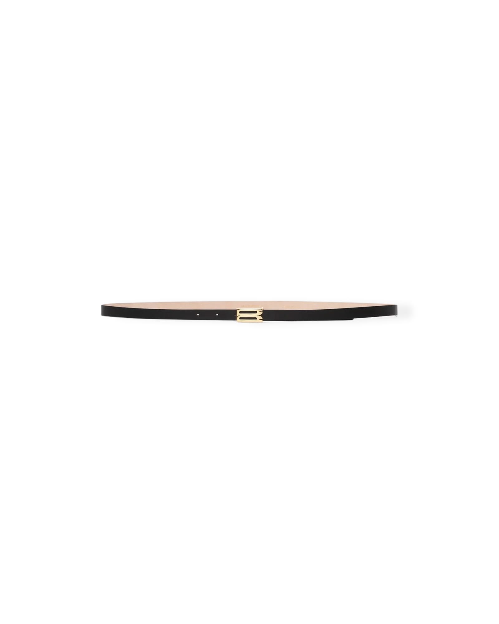Micro Frame Belt In Black Leather, VICTORIA BECKHAM,
