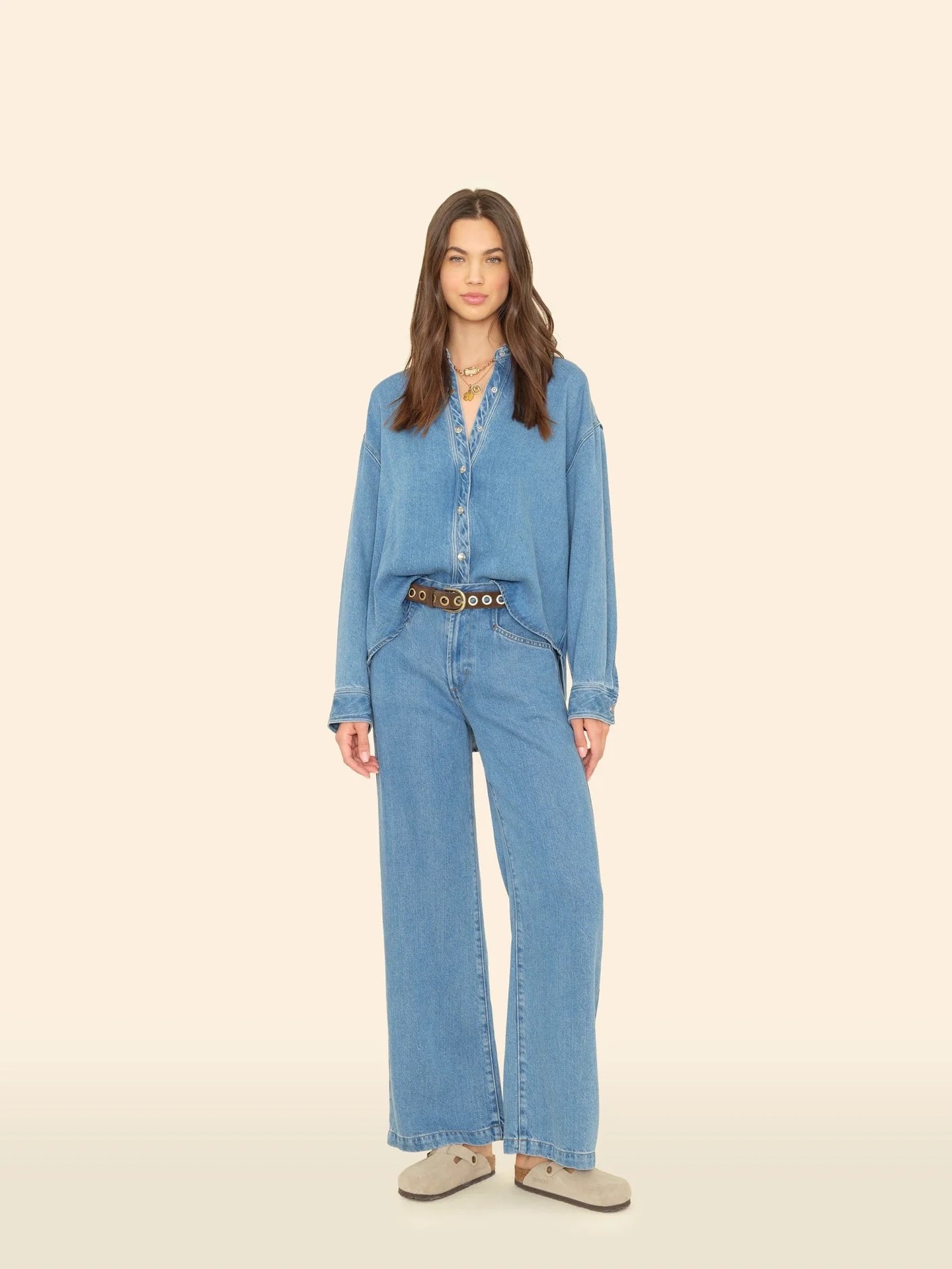 Jeans NIXON blue wash, XIRENA
