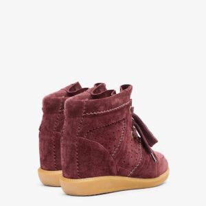 Sneaker BOBBY in Plum, ISABEL MARANT