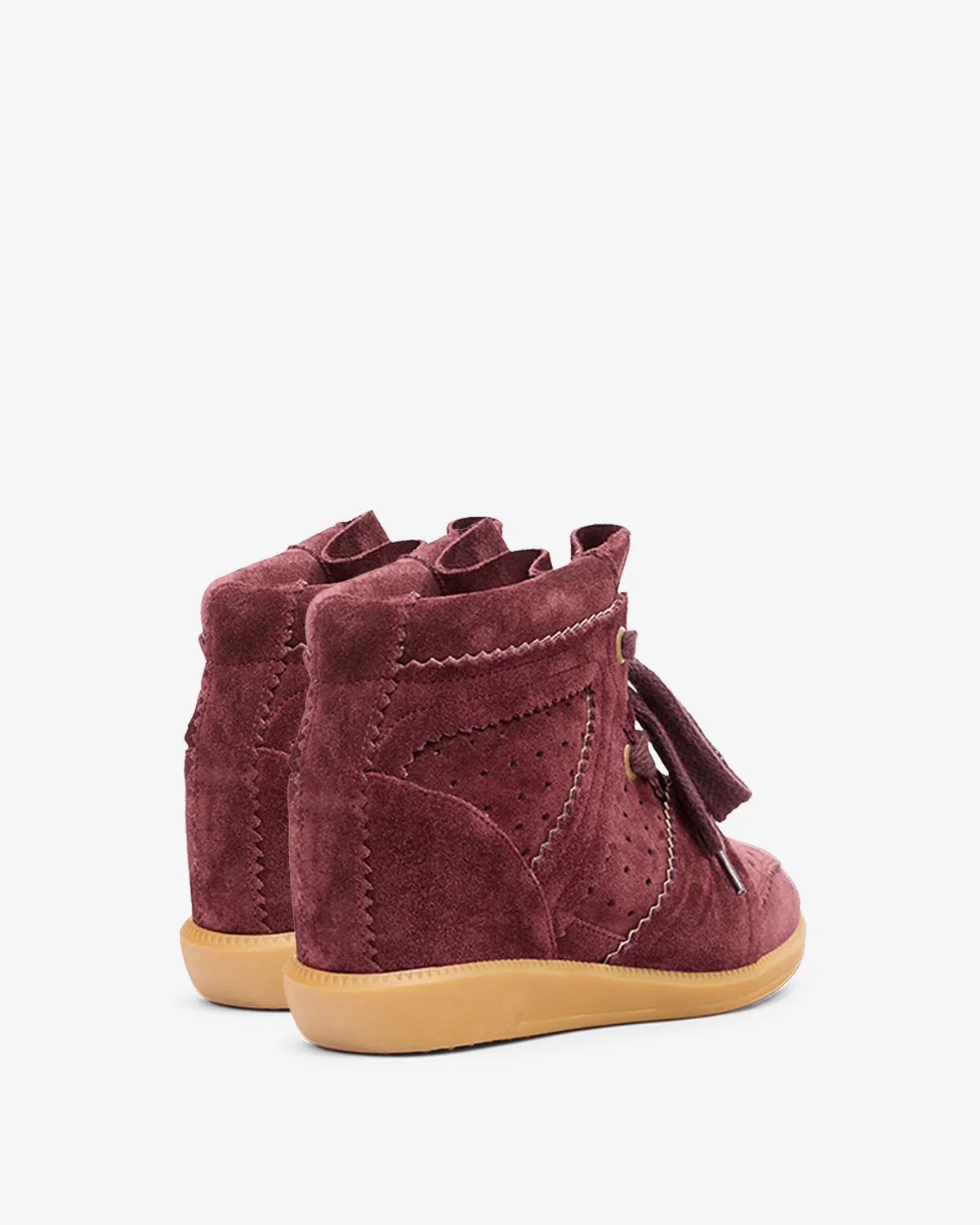 Sneaker BOBBY in Plum, ISABEL MARANT