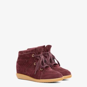 Sneaker BOBBY in Plum, ISABEL MARANT