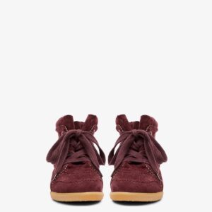 Sneaker BOBBY in Plum, ISABEL MARANT