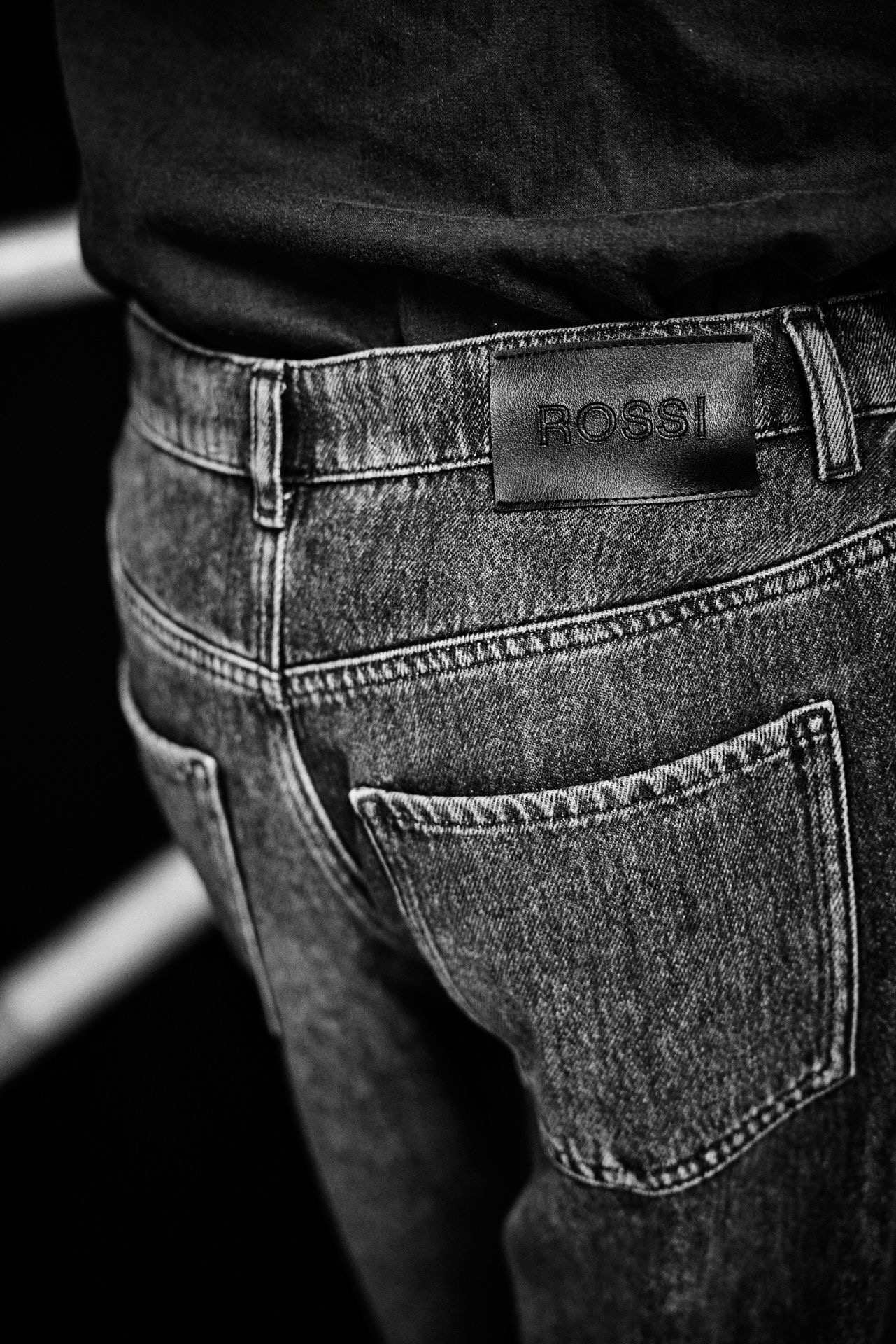Jeans CAMERON in authentic grey , ROSSI
