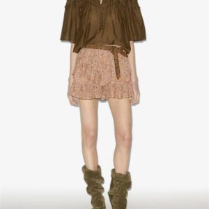 Gürtel LECCE in Leopard Print ISABEL MARANT
