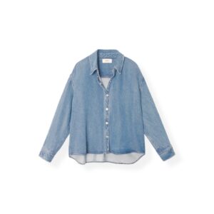 Bluse GIA in wash blue, XIRENA