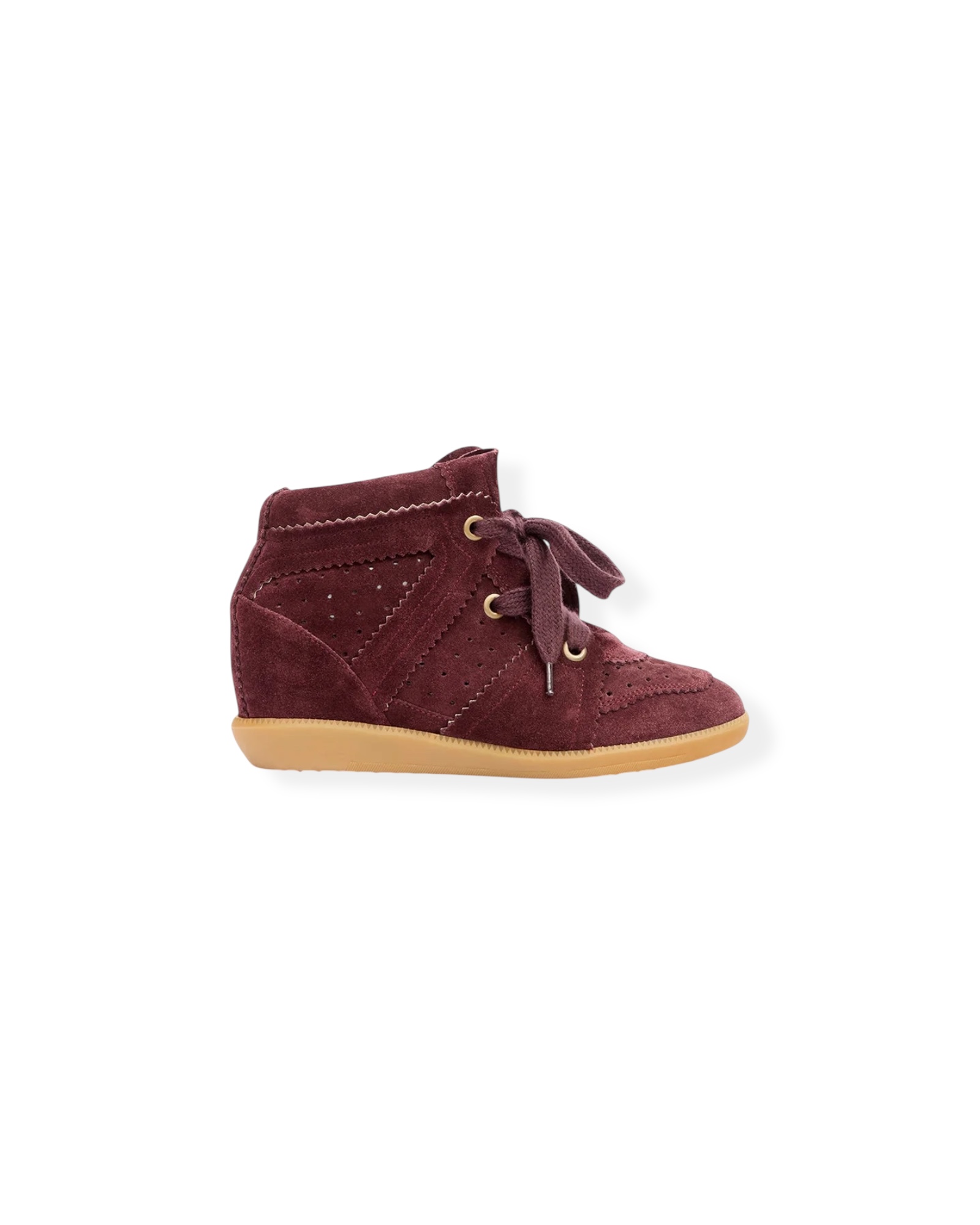 Sneaker BOBBY in Plum, ISABEL MARANT