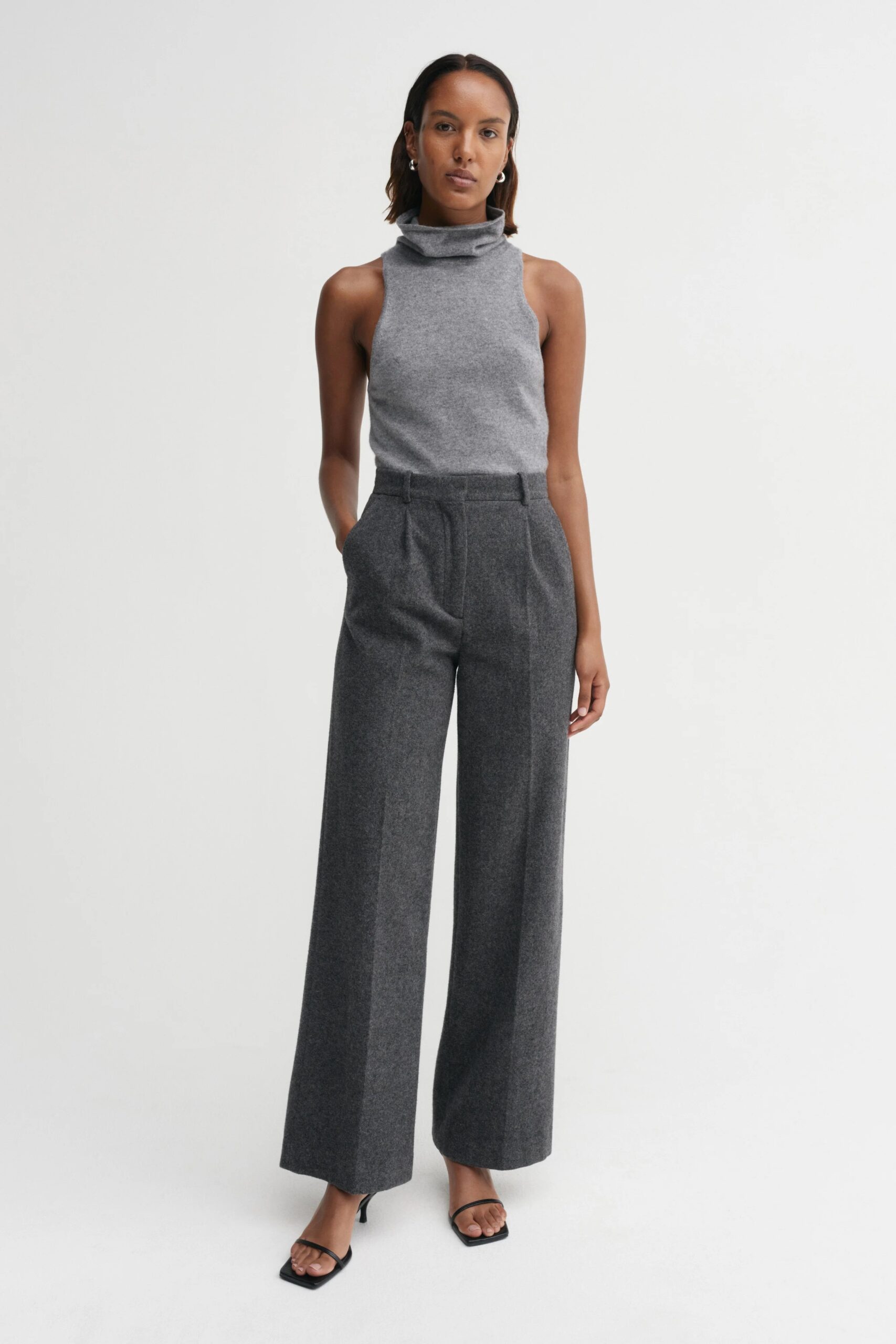 Top VIDA in Grey, ALMADA LABEL