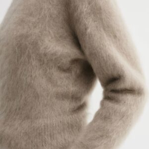 ZOE Crewneck Sweater in Taupe, ALMADA LABEL