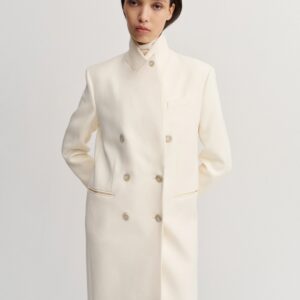 Mantel MARGOT in Cream, ALMADA Label,