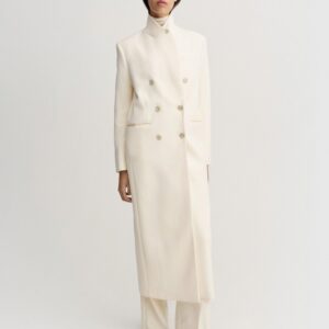 Mantel MARGOT in Cream, ALMADA Label,