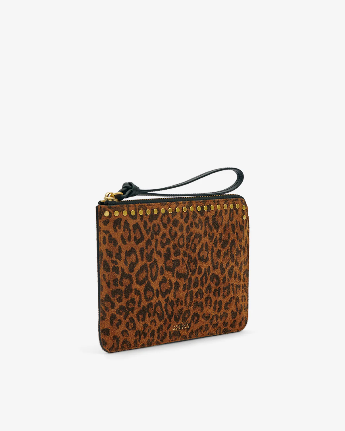 Clutch FLAT POUCH in Leopard, ISABEL MARANT
