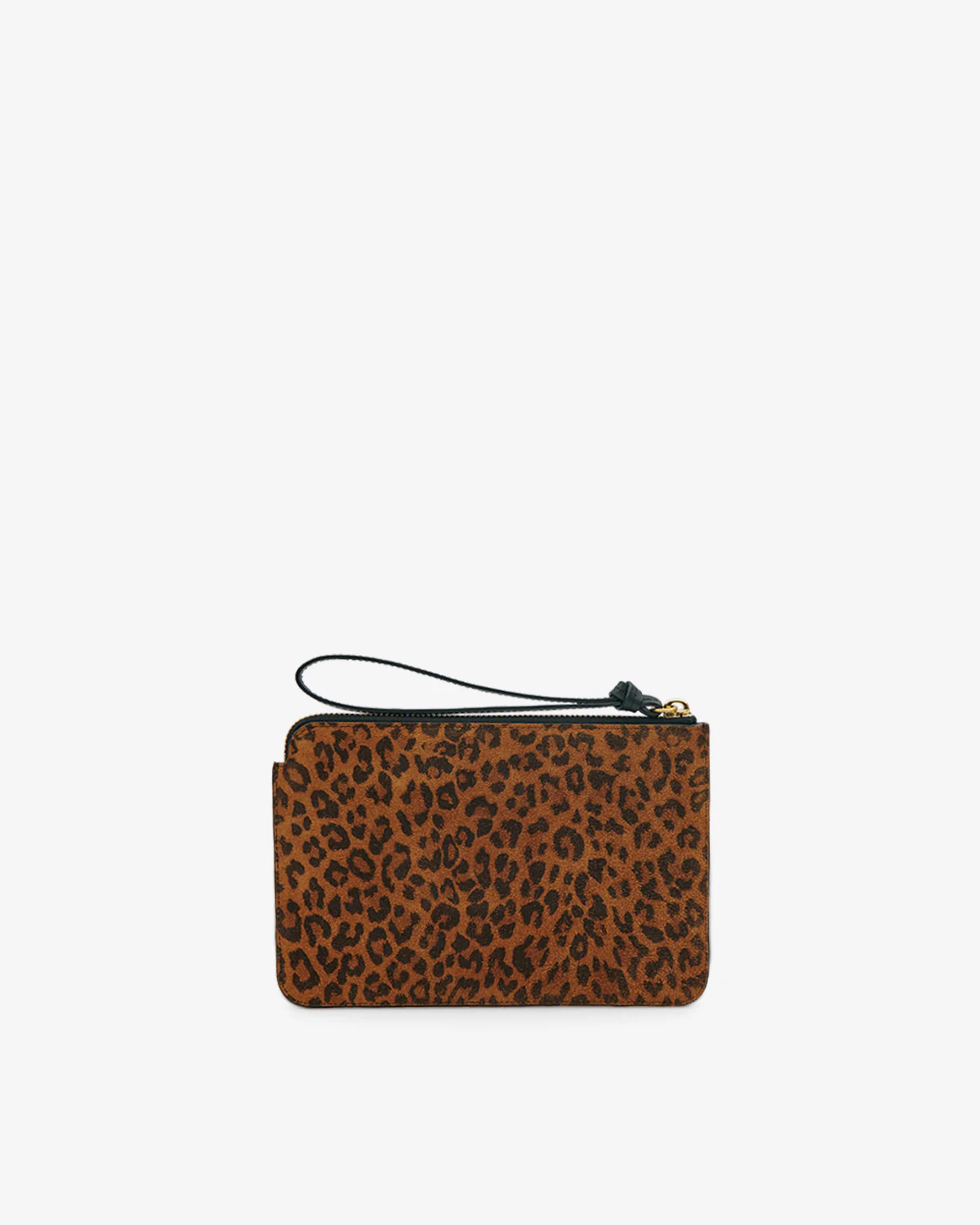 Clutch FLAT POUCH in Leopard, ISABEL MARANT