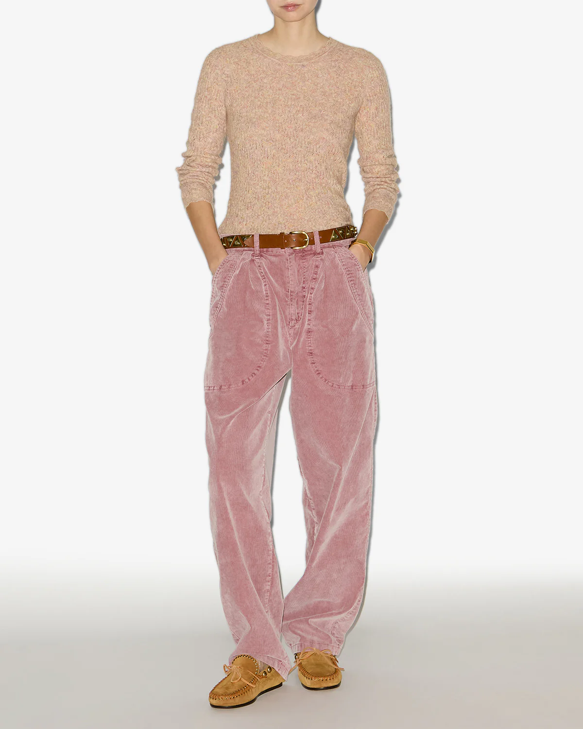 Hose ONYTA in Sepia Pink, ISABEL MARANT