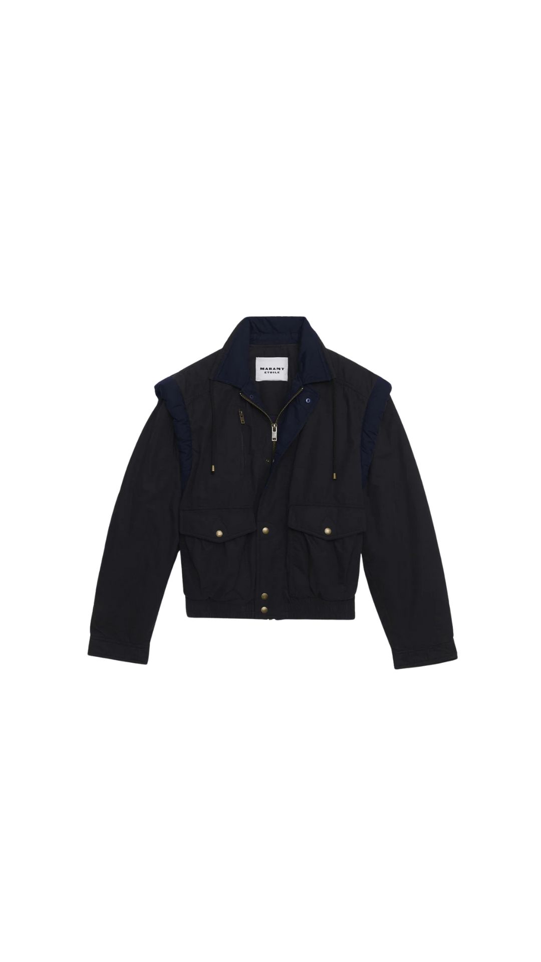 Blouson DESHA in Washed Black, ISABEL MARANT