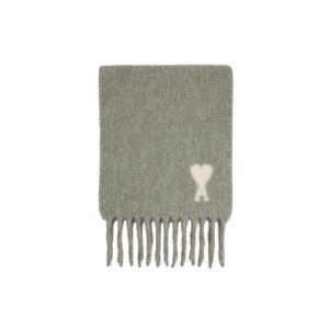 Schal AMI DE COEUR in Grey, AMI PARIS