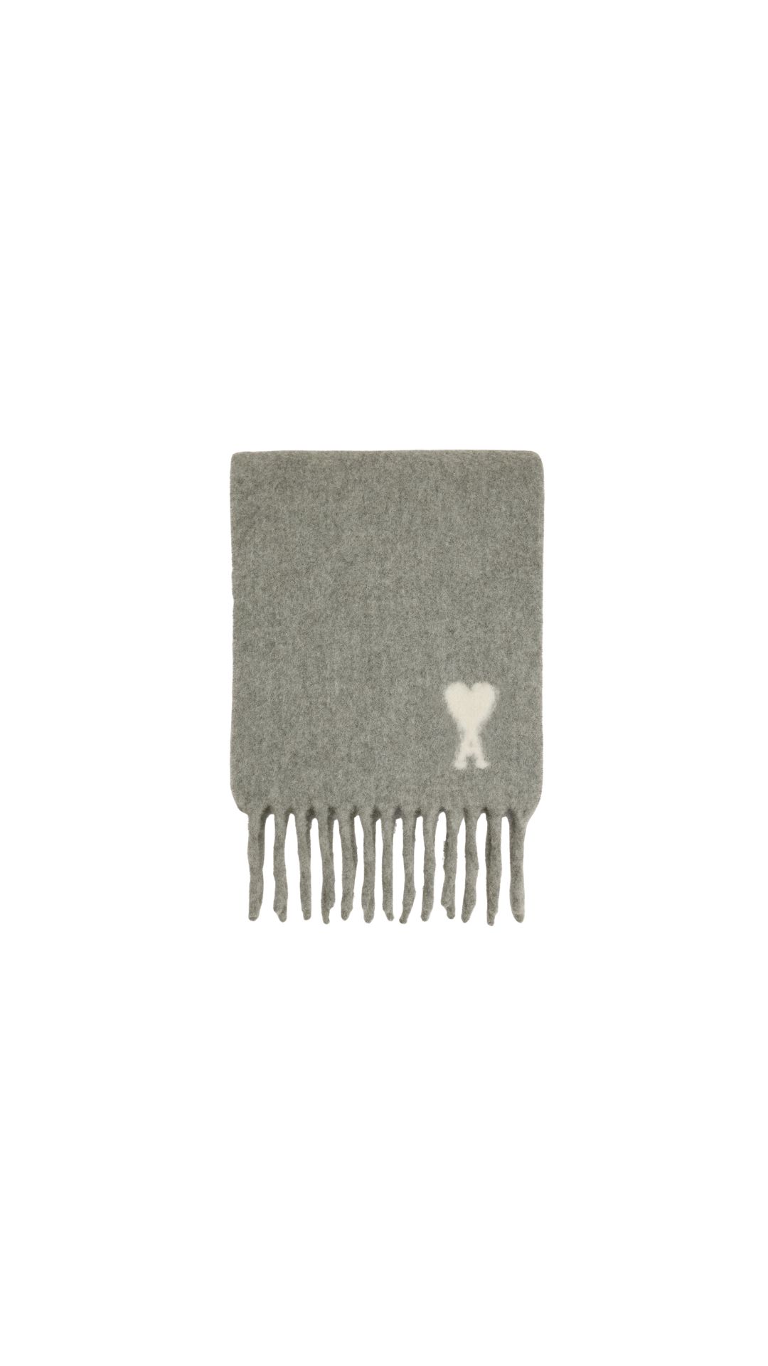 Schal AMI DE COEUR in Grey, AMI PARIS