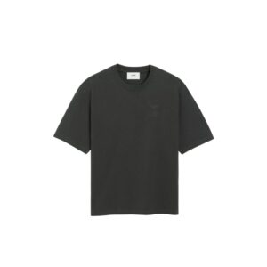 T-Shirt AMI DE COEUR in Anthrazit, AMI PARIS