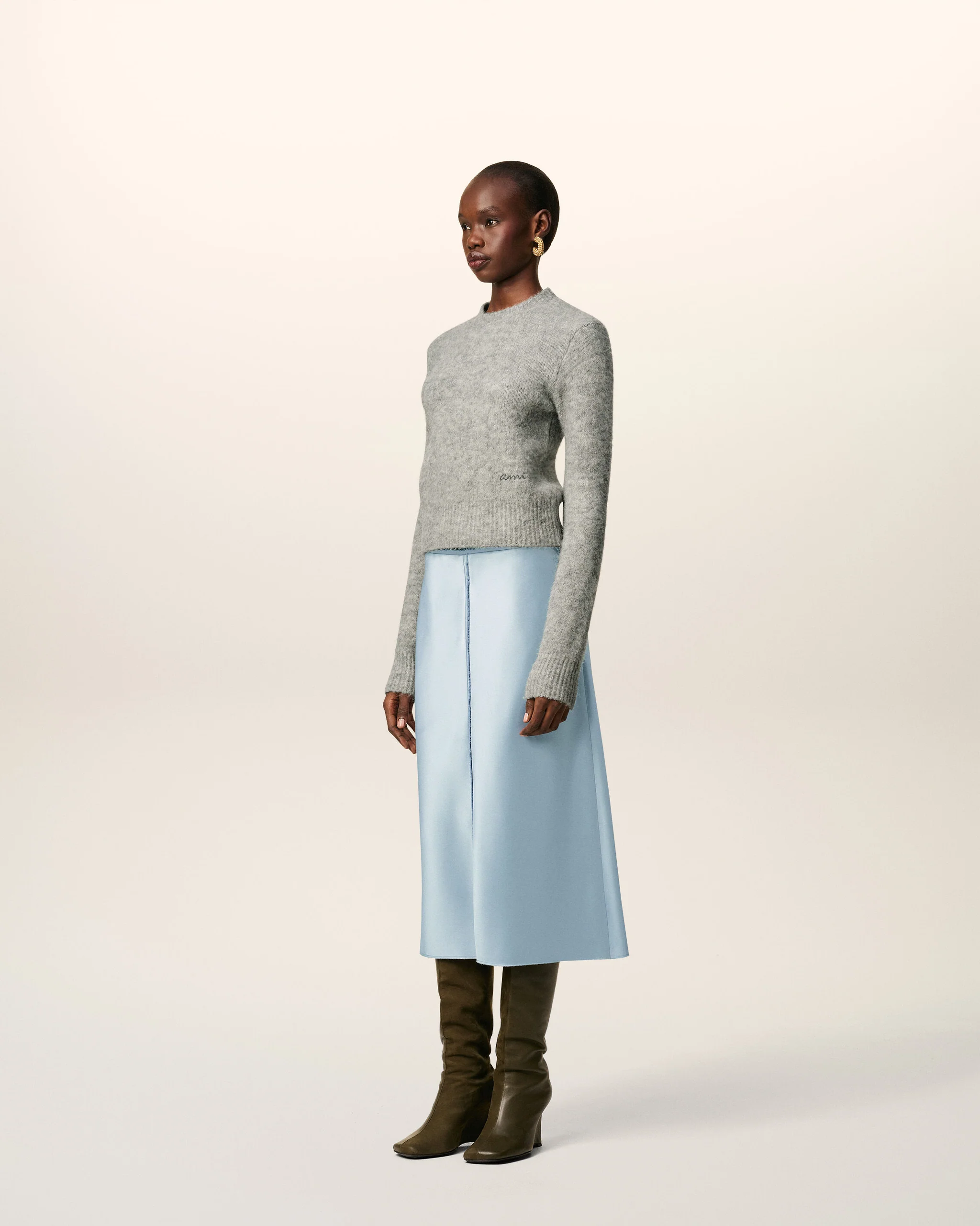 Midi-Rock in Sky Blue, AMI PARIS