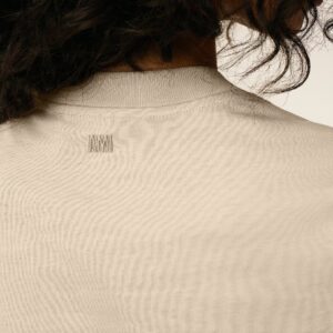 T-Shirt AMI DE COEUR in WHITE COFFEE, AMI PARIS