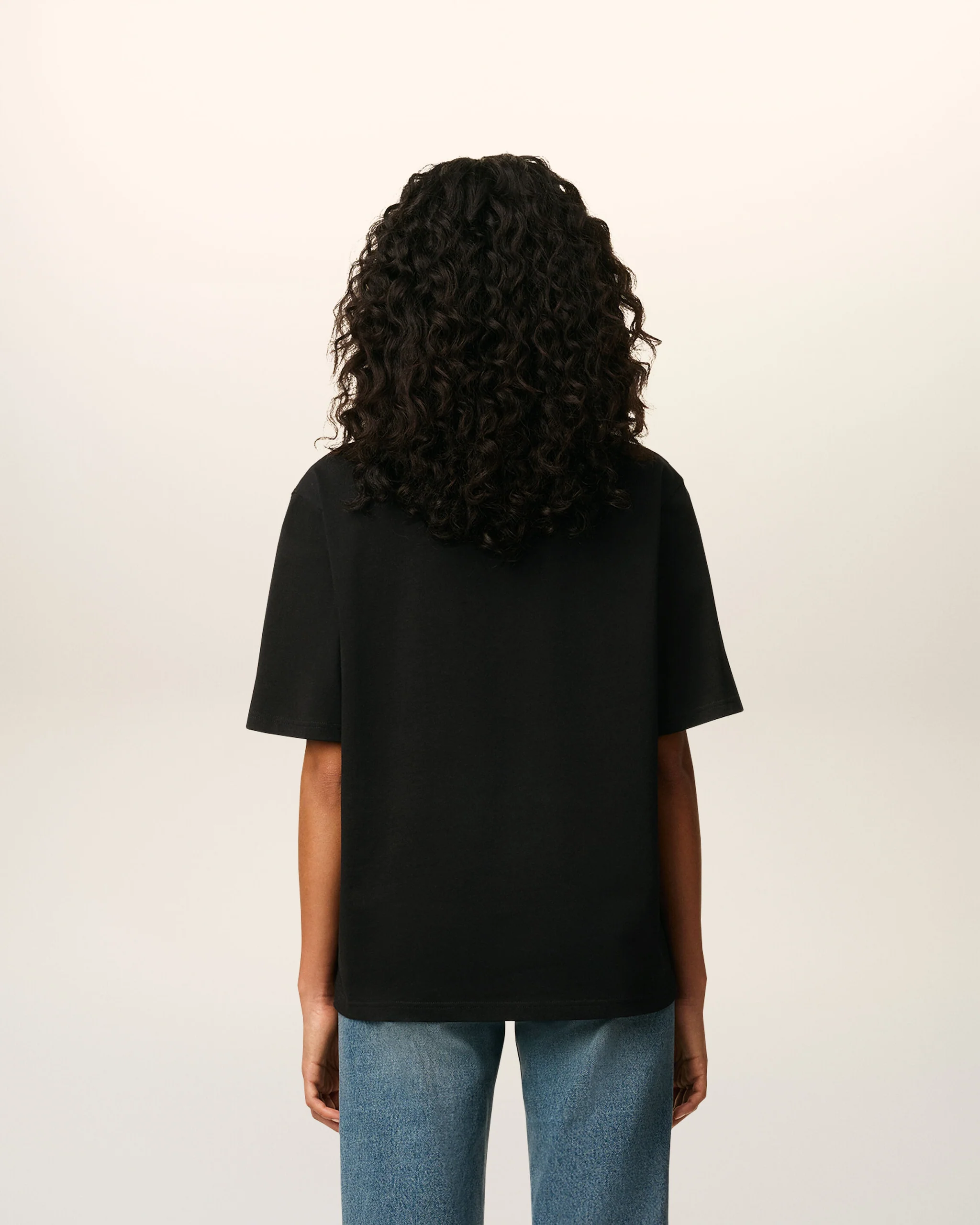 T-Shirt AMI DE COEUR in Black, AMI PARIS