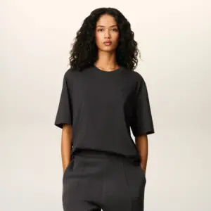 T-Shirt AMI DE COEUR in Anthrazit, AMI PARIS