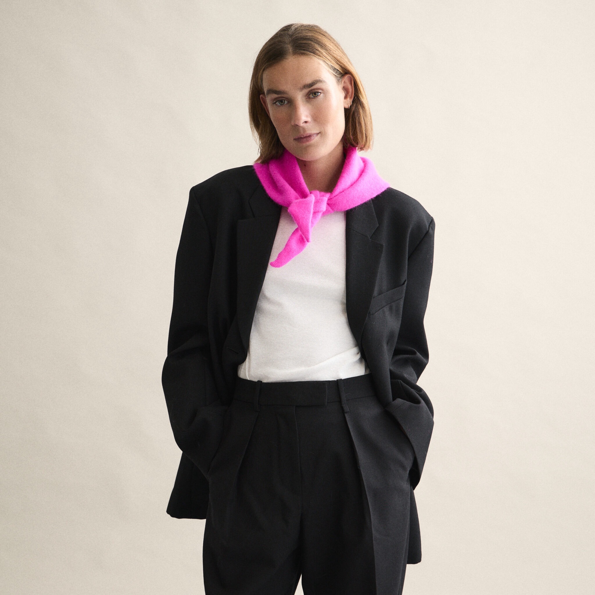 Bandana in Poppy Pink