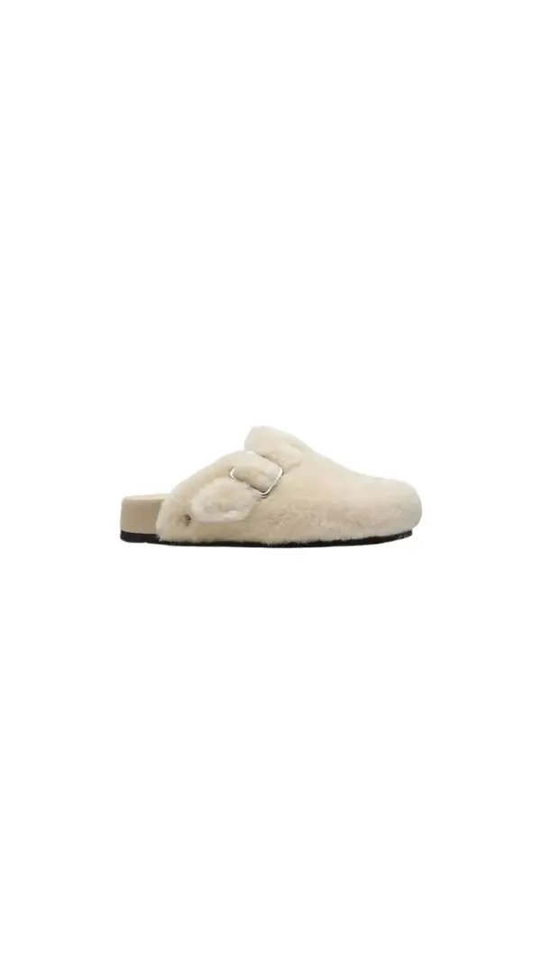 Boston 1774 Shearling in Cream, 1774 BIRKENSTOCK