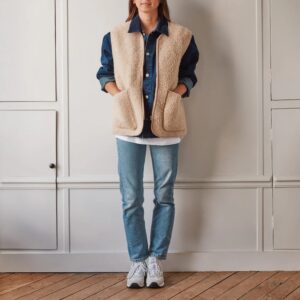 Weste PEPTICO in Beige, COLDBREAKER