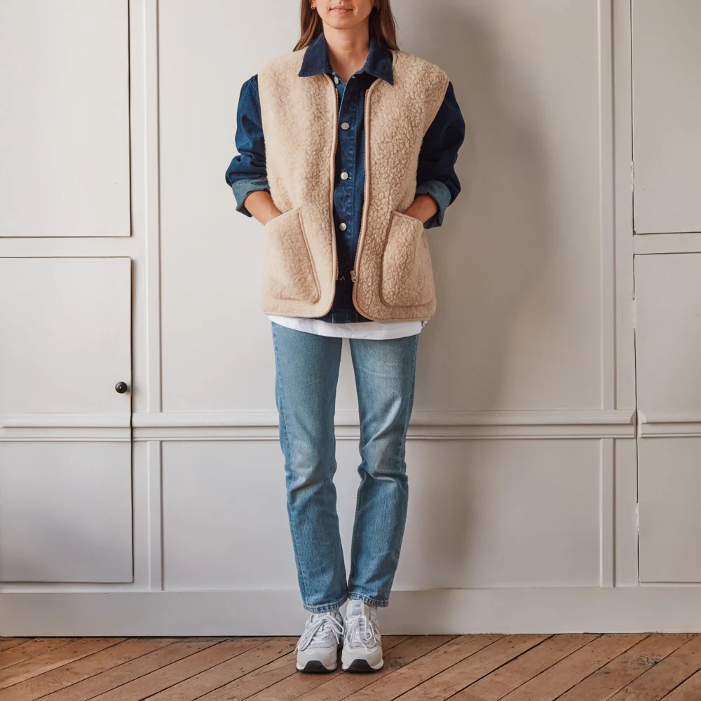 Weste PEPTICO in Beige, COLDBREAKER