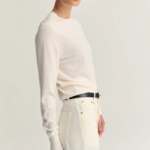 Crewneck in Off White, RHEA,