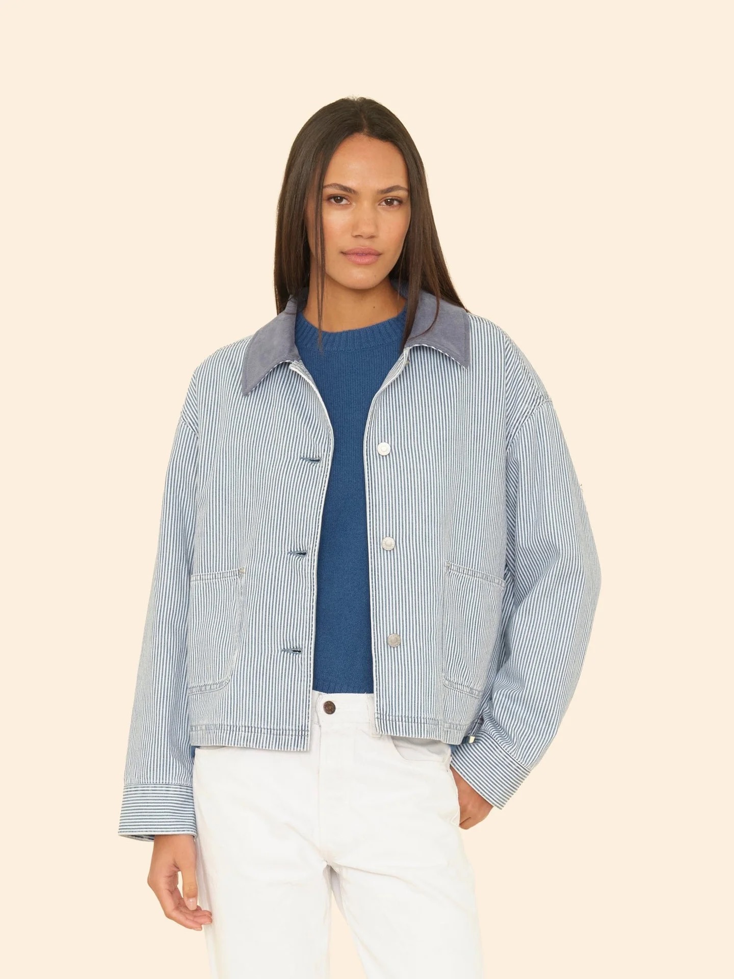 Denim Jacket BALDWIN in Blue, XIRENA