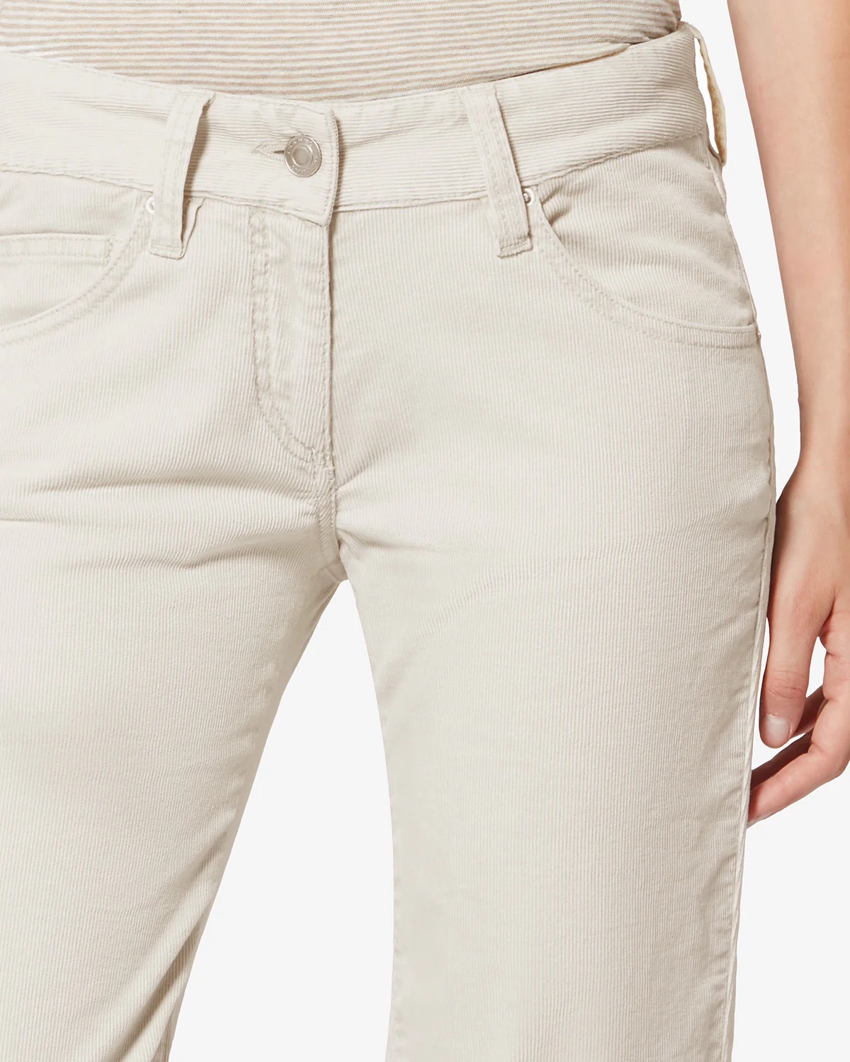 Cordhose KELLY in Ecru, Marant Etoile