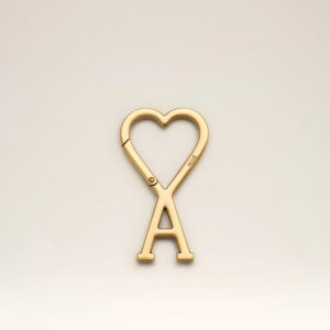 Schlüsselanhänger AMI DE COEUR in Gold, AMI PARIS,