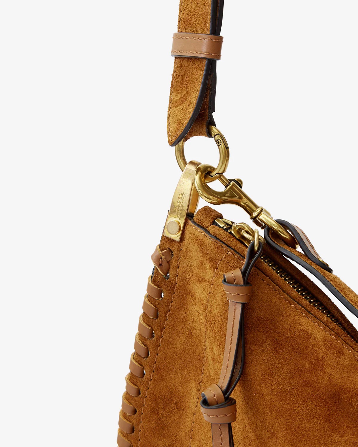 Tasche OSKAN SOFT ZIP in Cognac, Isabel marant