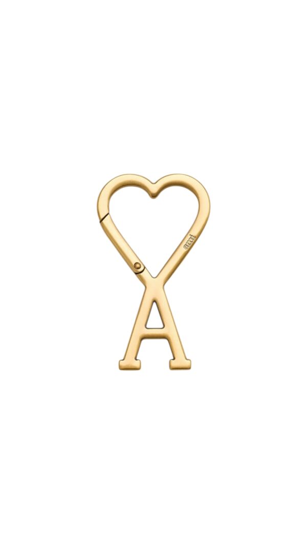 Schlüsselanhänger AMI DE COEUR in Gold, AMI PARIS,