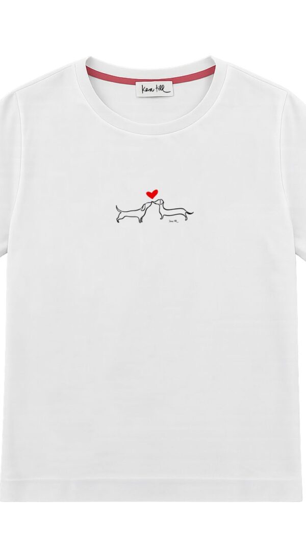 T-Shirt DACKEL LOVE, Kera Till
